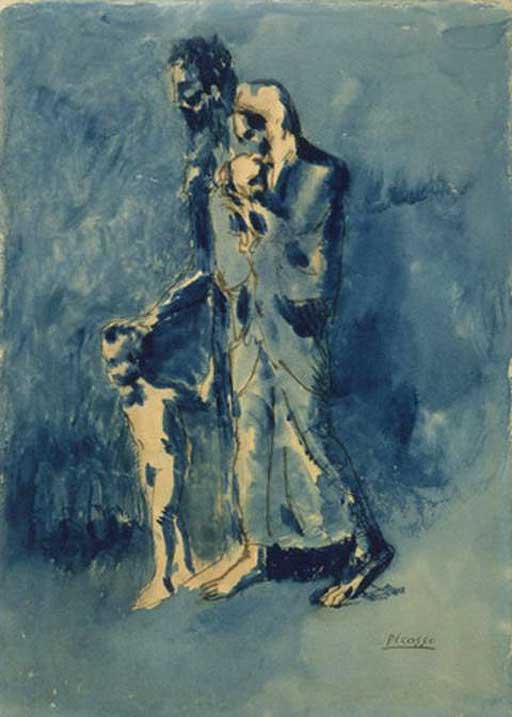 picasso blue period images. the “lue period” like the